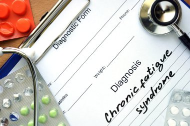 Diagnosis Chronic fatigue syndrome and tablets.