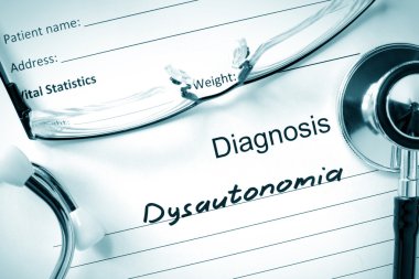 Tanı Dysautonomia ve tabletler.