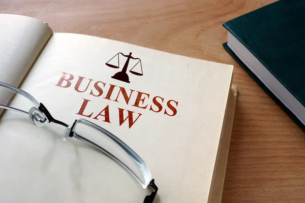 Business law — Stock Photo, Image