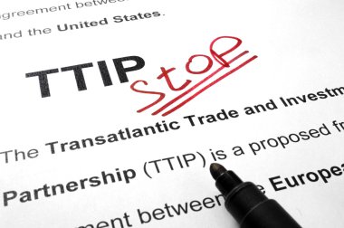 TTip Dur sözcükleri bir kağıt ve marker.