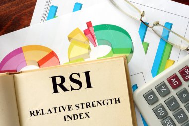 Göreceli Güç Endeksi - RSI üzerine bir kitap yazılmış sözler.