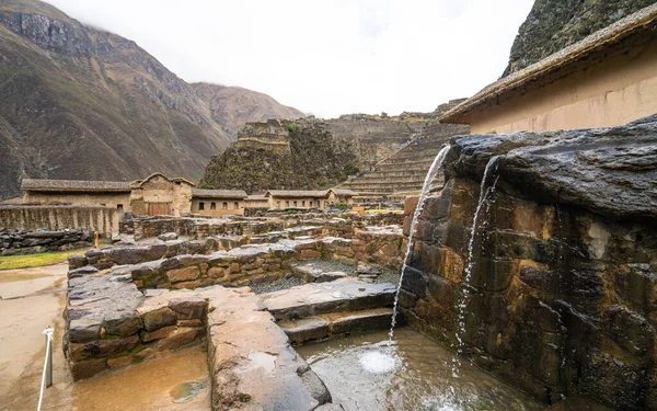 Ollantaytambo Heliga Dalen Cusco Peru — Stockfoto