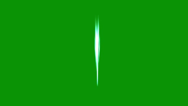 Gráficos Movimento Onda Choque Com Fundo Tela Verde — Vídeo de Stock