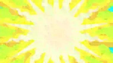 Renkli parlayan yıldızlar hareketli grafikler arka planı