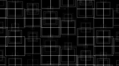 Dijital ızgara çizgileri, gece arkaplanlı hareket grafikleri