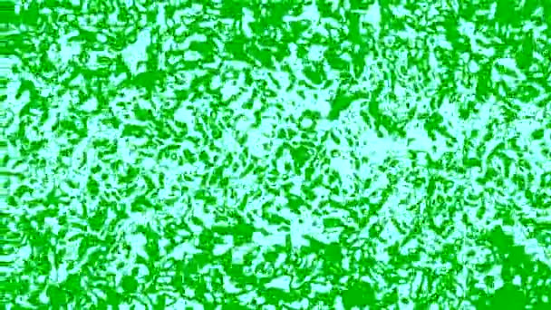 Протікаюча Графіка Руху Води Зеленим Екраном Фону — стокове відео