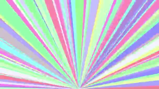 カラフルなストライプのモーショングラフィックスの背景 — ストック動画