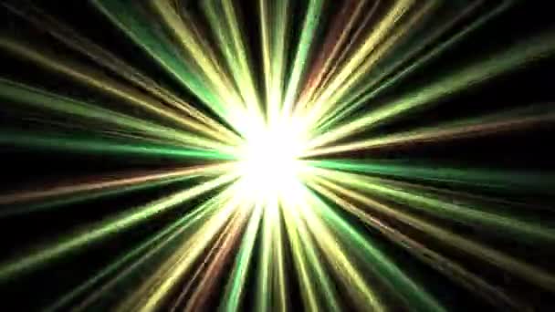 Світлові Промені Графіка Руху Нічним Тлом — стокове відео