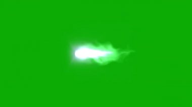 Yeşil ekran arkaplanlı Flash enerji hareketi grafikleri