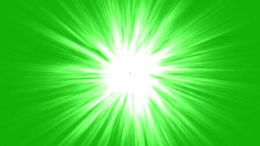 Işık yeşil ekran arkaplanlı hareket grafiklerini çizer