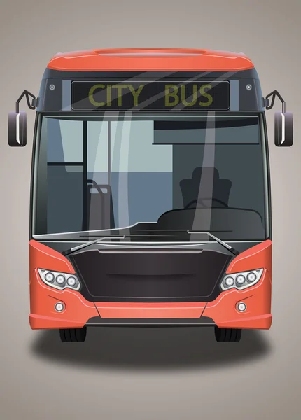 Autobús urbano — Vector de stock