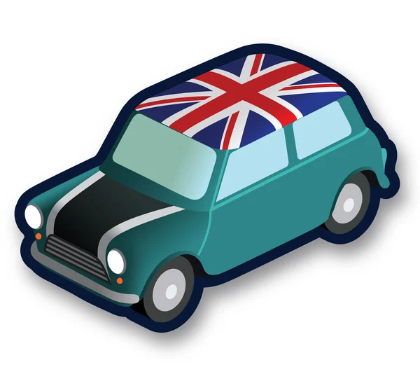 Carro britânico —  Vetores de Stock