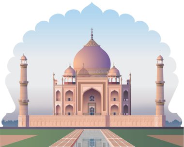 Taj Mahal. Acient Hindistan