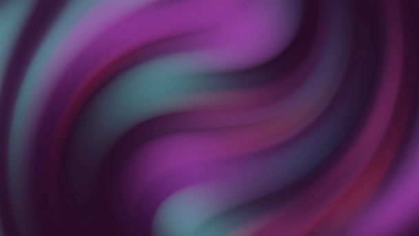 Motif vague fond coloré abstrait décoratif. Populaire flottant papier peint de style lignes colorées. Motif de gradient fluide animation dynamique de mouvement 4k.