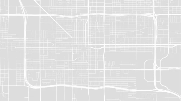 Szürke Fehér Phoenix Város Terület Vektor Háttér Térkép Utcák Víztérképészeti — Stock Vector