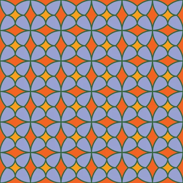 Geometrisches abstraktes nahtloses Muster. — Stockvektor
