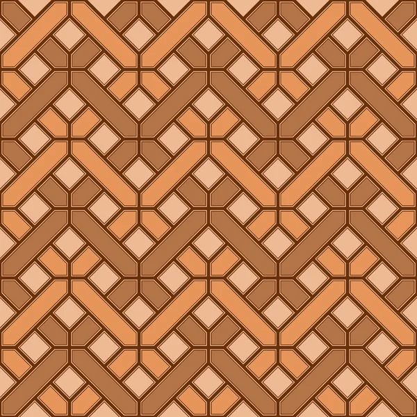 Geometrisch abstract naadloos patroon. — Stockvector