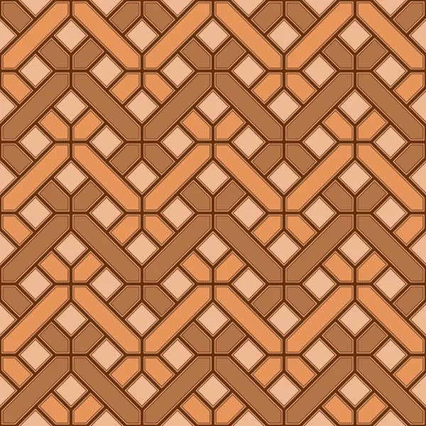 Geometrisches abstraktes nahtloses Muster. — Stockvektor