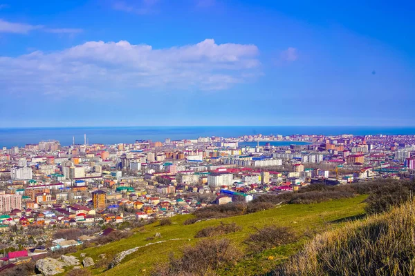 Makhachkala Şehri Dağıstan Cumhuriyeti Rusya Tarki Dağı Tau Telifsiz Stok Fotoğraflar