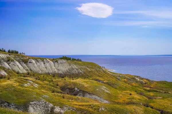 Podvalskie Terrassen Een Speciaal Beschermd Geologisch Object Van Regionale Betekenis — Stockfoto