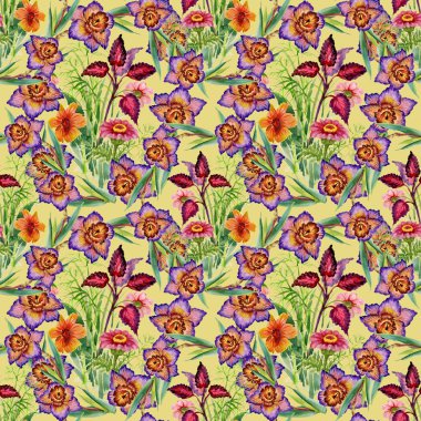 çiçek açan nergis çiçekleri