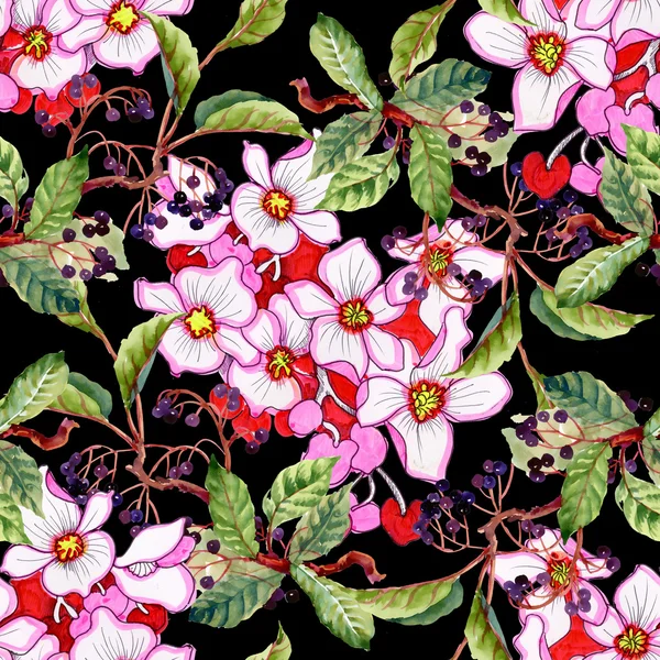 yabani çilek yaprak ve çiçek