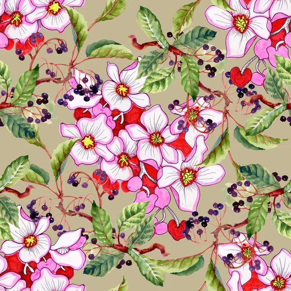 yabani çilek yaprak ve çiçek