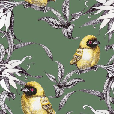 Dal kuşlarda ile Seamless Modeli