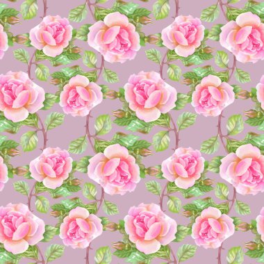 Bahçe çiçek açan gül çiçek