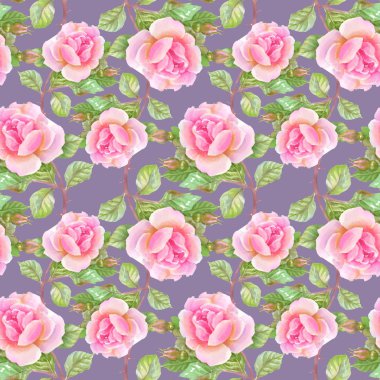 Bahçe çiçek açan gül çiçek