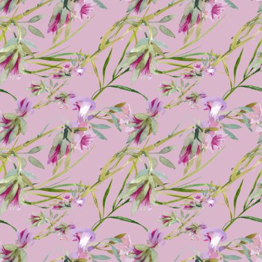 çiçek açan Bind ot tomurcukları