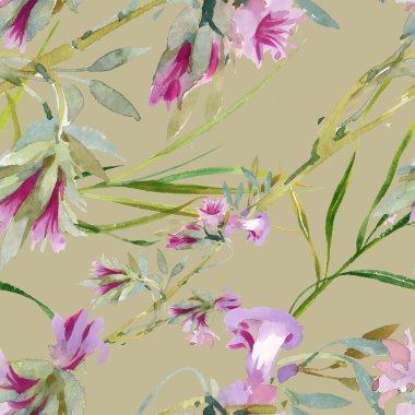 çiçek açan Bind ot tomurcukları