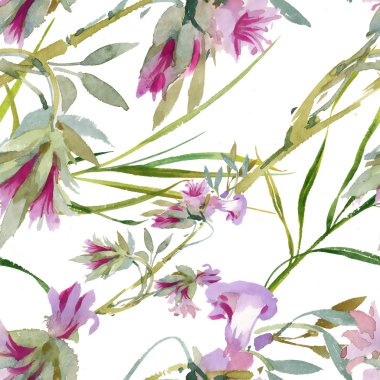 çiçek açan Bind ot tomurcukları