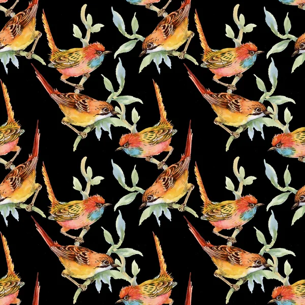 yabani kuşlar ve çiçekler