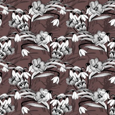 kabataslak kardelen çiçek