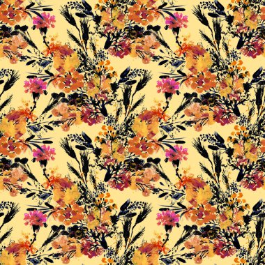 Kusursuz çiçek deseni 