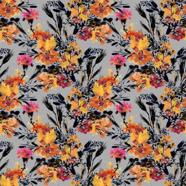 Kusursuz çiçek deseni 