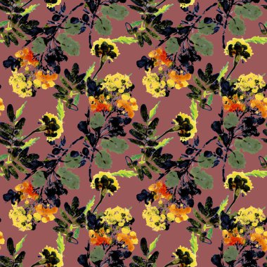 Kusursuz çiçek deseni 