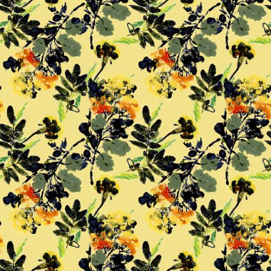 Kusursuz çiçek deseni 