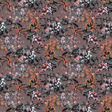 Kusursuz çiçek deseni