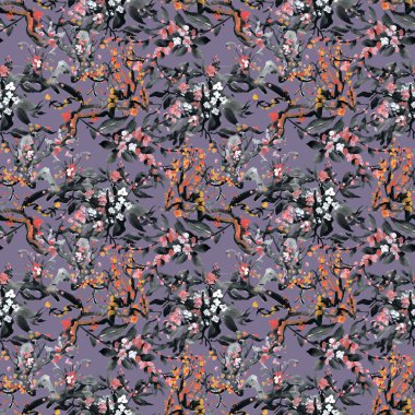 Kusursuz çiçek deseni