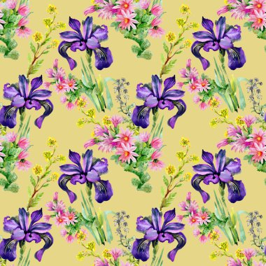 Kusursuz çiçek deseni