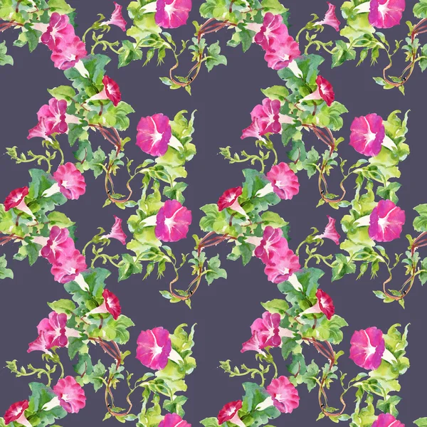 여름 정원 꽃 꽃 패턴 — 스톡 사진