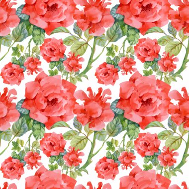 Güzel yaz çiçek deseni