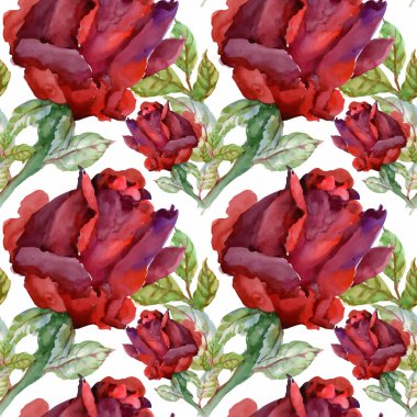 Güzel yaz çiçek deseni