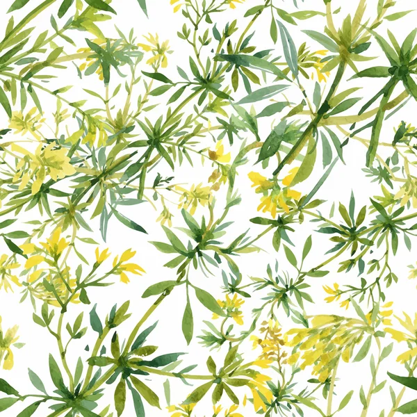 Beau motif de fleurs d'été — Image vectorielle