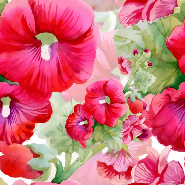 Hermoso patrón de flores de verano — Archivo Imágenes Vectoriales
