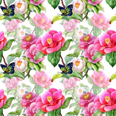 Kelebekler ile sonsuz desen