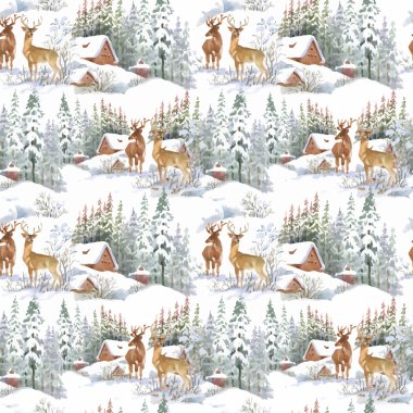 nature seamless pattern