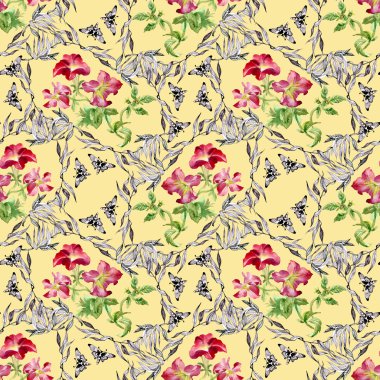 Petunya çiçek arka plan